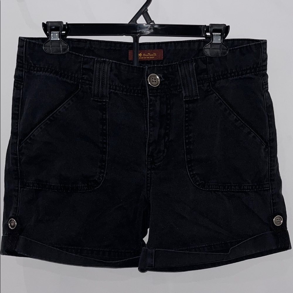 Lee Black Denim Women Shorts